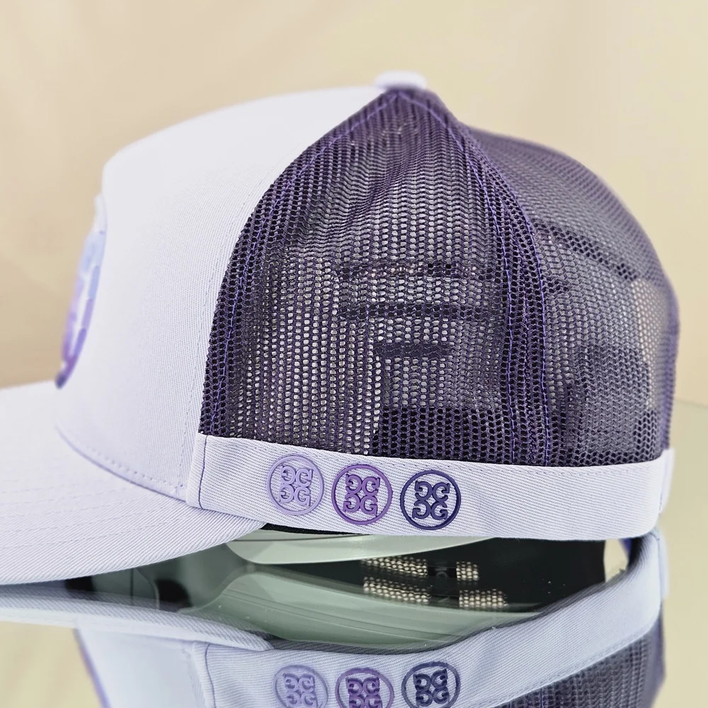 G/FORE Trucker Hat Cap Aura Purple Gradient Circle G's Snapback Vacation Golf
